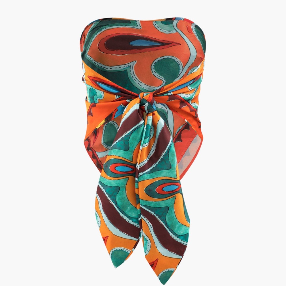 Scarf top